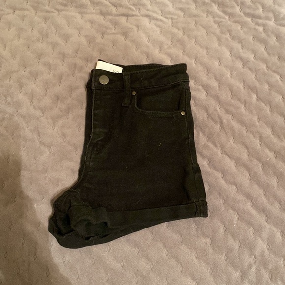 High rise denim shorts - Picture 5 of 5